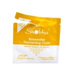 Shobha® Rosewater Freshening Cloth Singles • 20 Count Value Pack - Image 2