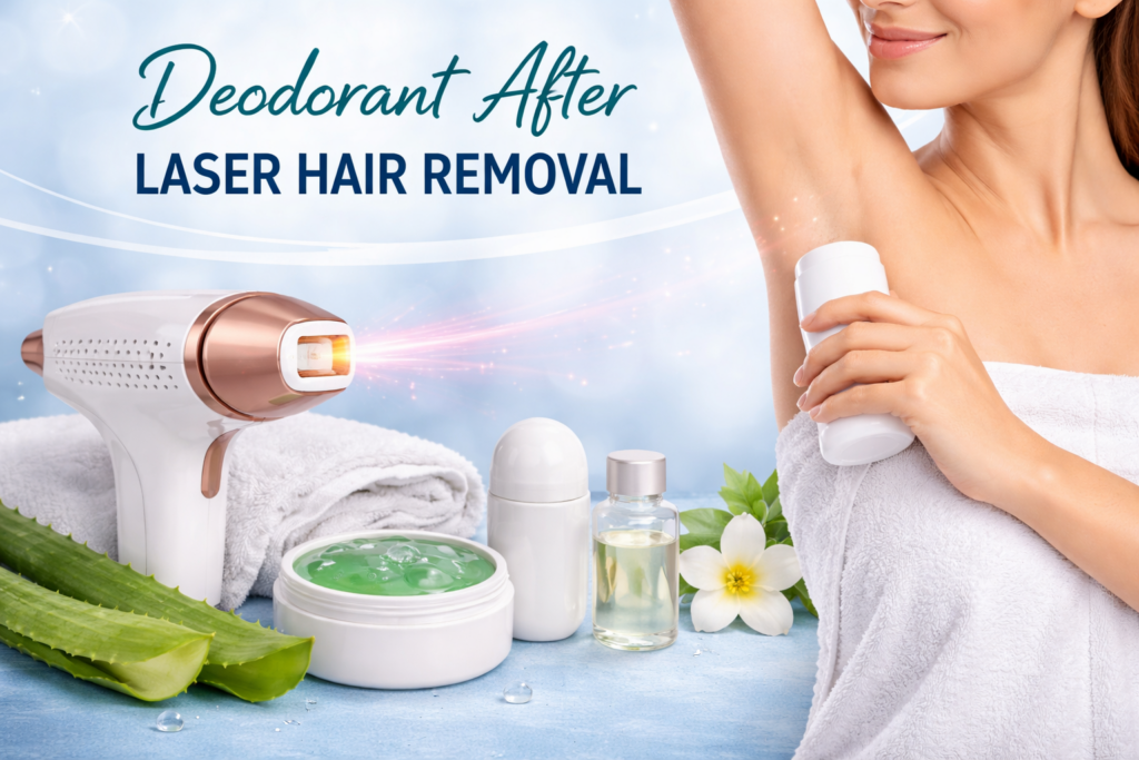Deodorant After Laser Hair Removal